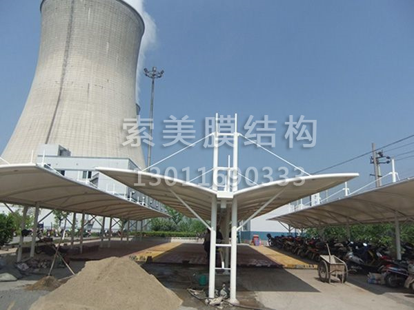 膜结构车棚
